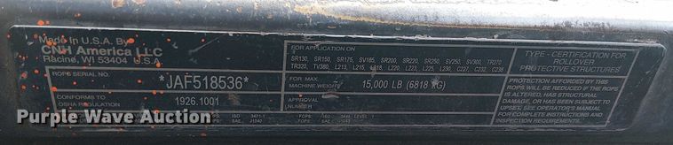 image for item EL6111 2011 Case SR220 skid steer loader
