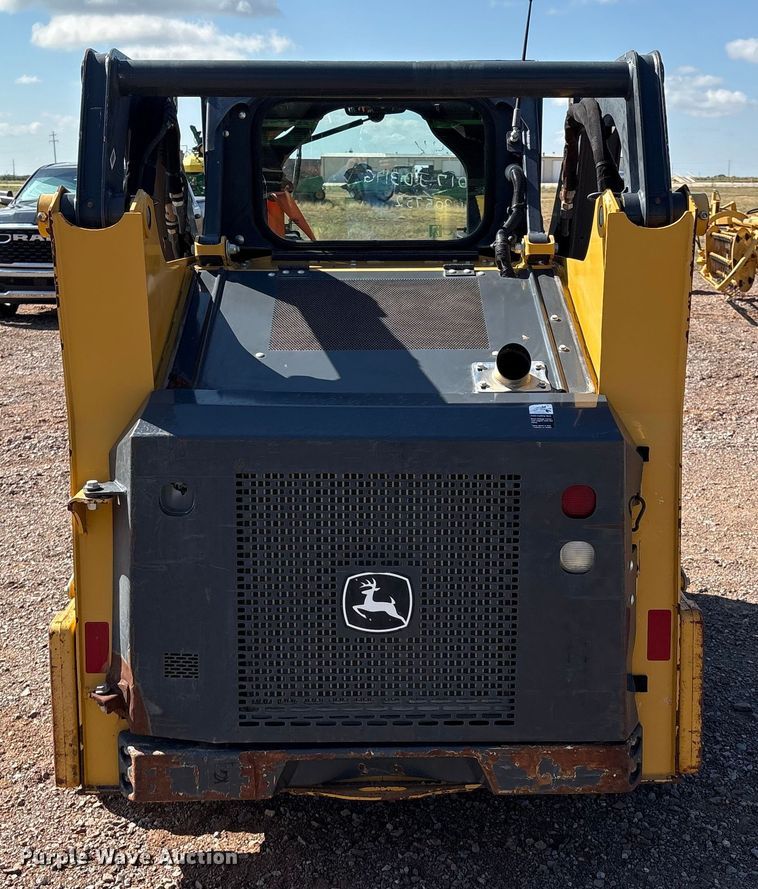 image for item EM0593 2017 John Deere 317G tracked skid steer loader