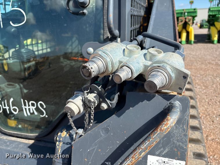 image for item EM0593 2017 John Deere 317G tracked skid steer loader