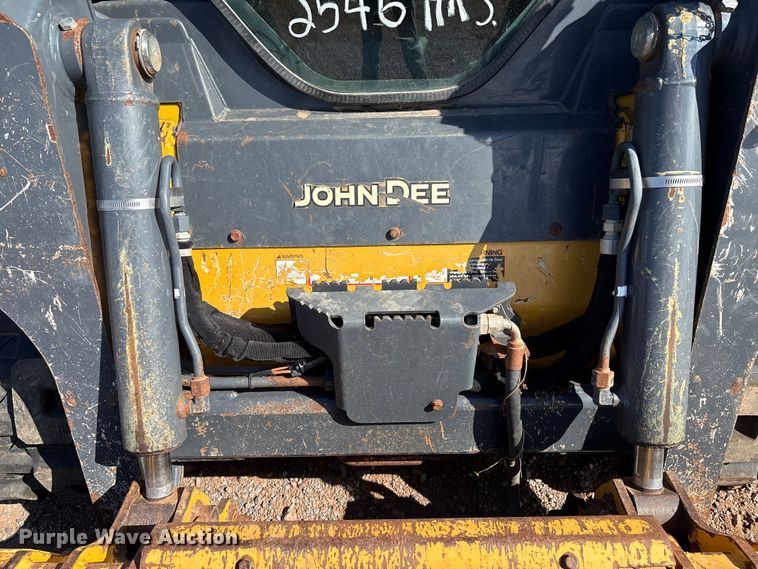 image for item EM0593 2017 John Deere 317G tracked skid steer loader