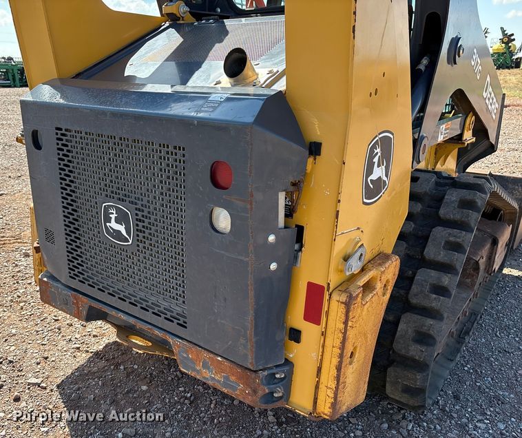 image for item EM0593 2017 John Deere 317G tracked skid steer loader