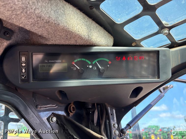 image for item EM0593 2017 John Deere 317G tracked skid steer loader