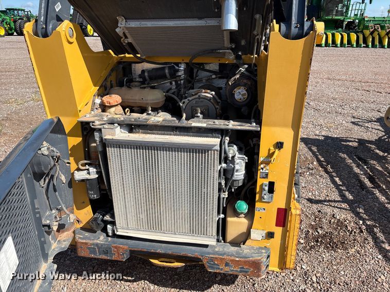 image for item EM0593 2017 John Deere 317G tracked skid steer loader