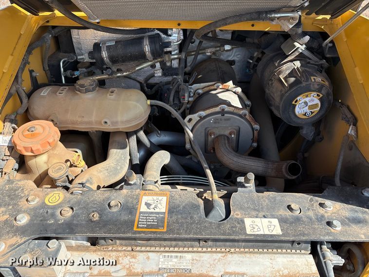 image for item EM0593 2017 John Deere 317G tracked skid steer loader