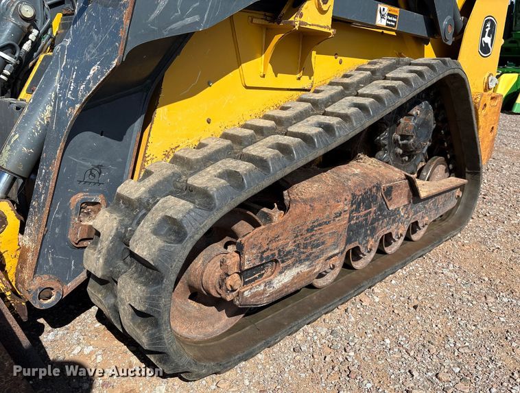 image for item EM0593 2017 John Deere 317G tracked skid steer loader