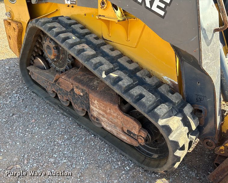 image for item EM0593 2017 John Deere 317G tracked skid steer loader