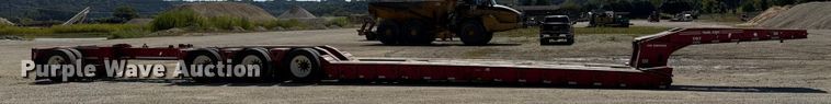 image for item EN3970 2007 Trail King Trail King Industries lowboy equipment trailer