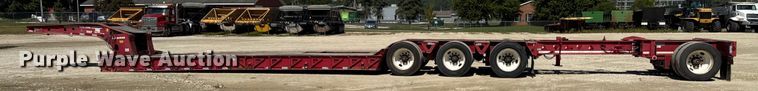 image for item EN3970 2007 Trail King Trail King Industries lowboy equipment trailer
