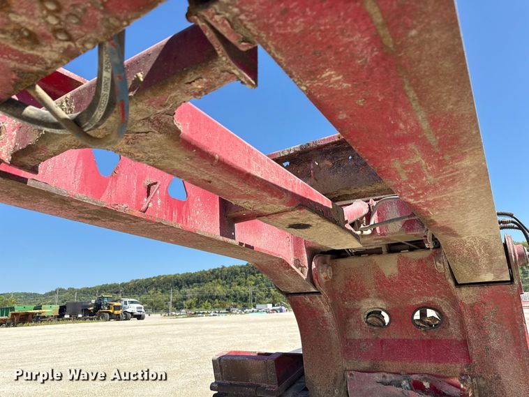 image for item EN3970 2007 Trail King Trail King Industries lowboy equipment trailer