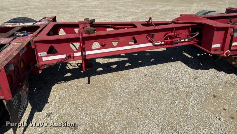 image for item EN3970 2007 Trail King Trail King Industries lowboy equipment trailer