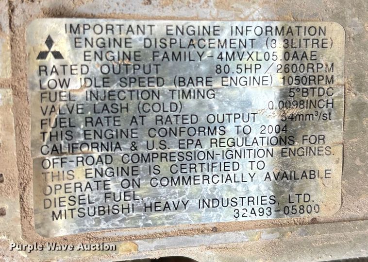 image for item EN5562 2005 Caterpillar 287B tracked skid steer loader