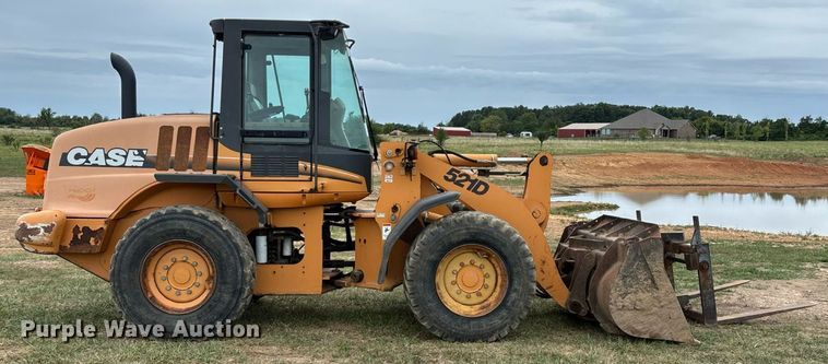 image for item EN5567 2008 Case 521D  wheel loader