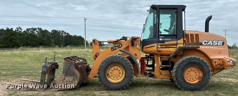 image for item EN5567 2008 Case 521D  wheel loader