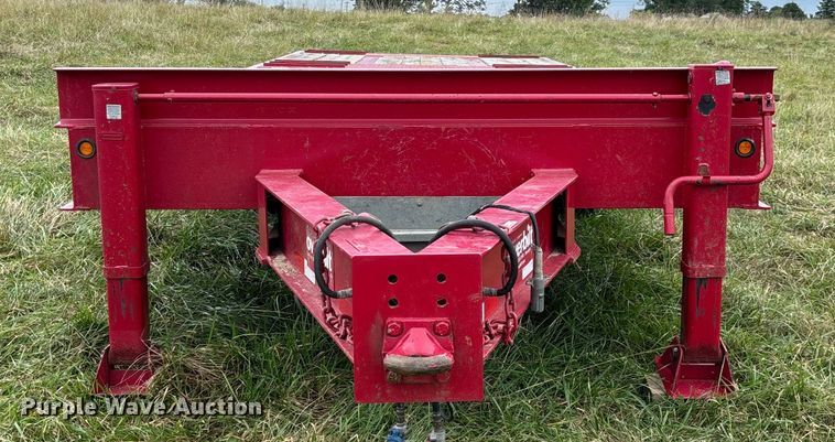 image for item EN5568 2022 Overbilt tilt deck equipment trailer