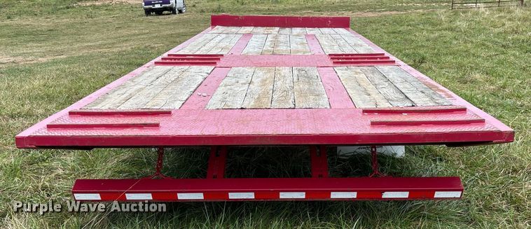 image for item EN5568 2022 Overbilt tilt deck equipment trailer