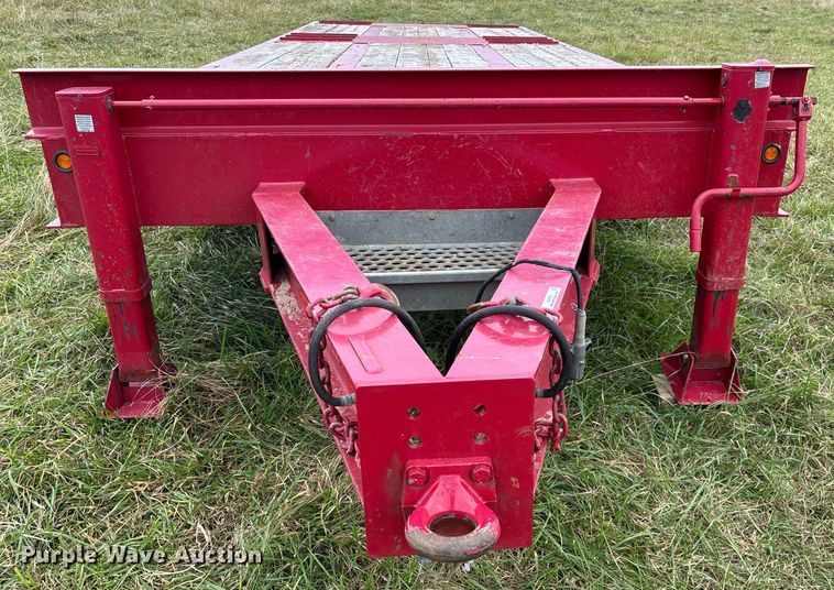 image for item EN5568 2022 Overbilt tilt deck equipment trailer