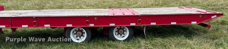 image for item EN5568 2022 Overbilt tilt deck equipment trailer