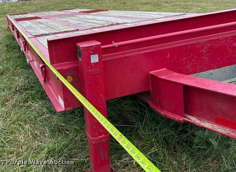 image for item EN5568 2022 Overbilt tilt deck equipment trailer
