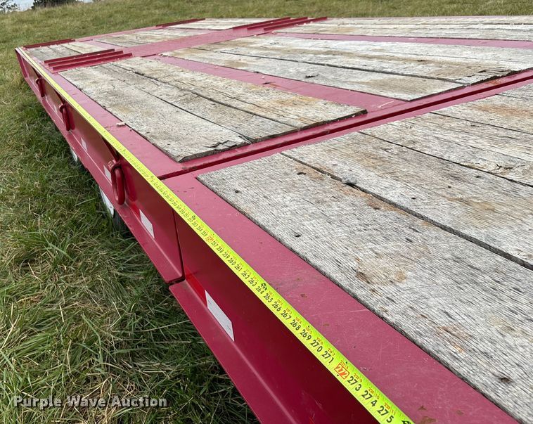 image for item EN5568 2022 Overbilt tilt deck equipment trailer