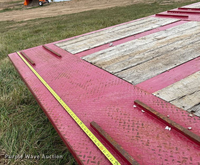 image for item EN5568 2022 Overbilt tilt deck equipment trailer