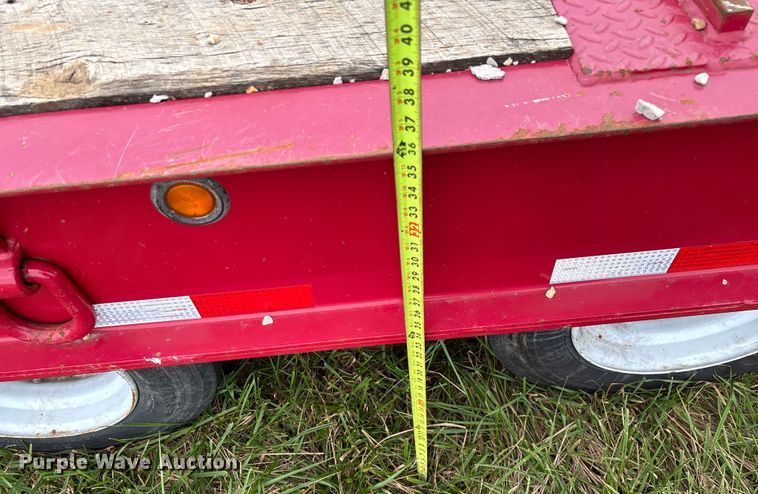 image for item EN5568 2022 Overbilt tilt deck equipment trailer