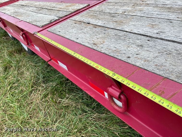 image for item EN5568 2022 Overbilt tilt deck equipment trailer