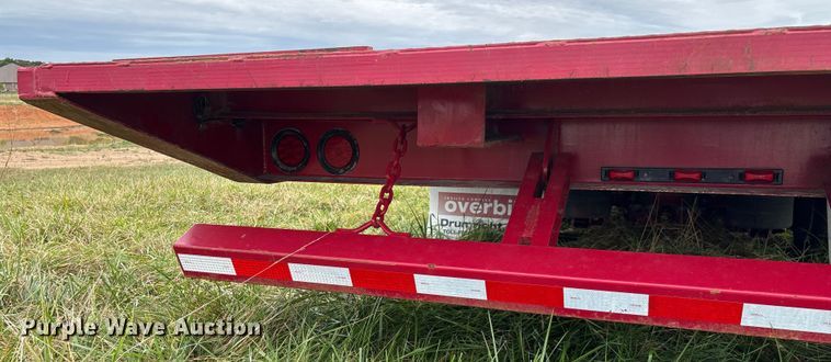 image for item EN5568 2022 Overbilt tilt deck equipment trailer