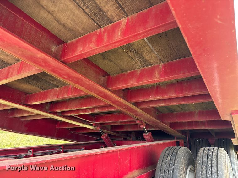 image for item EN5568 2022 Overbilt tilt deck equipment trailer