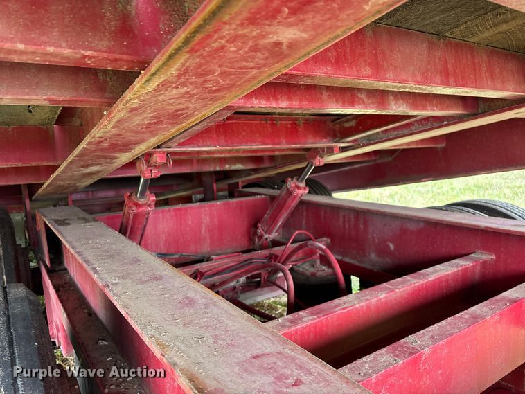 image for item EN5568 2022 Overbilt tilt deck equipment trailer