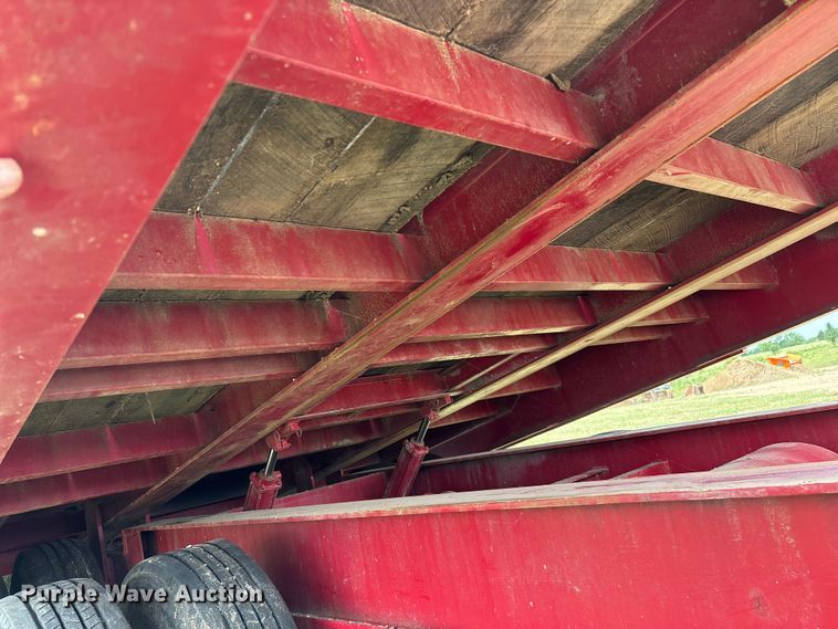 image for item EN5568 2022 Overbilt tilt deck equipment trailer