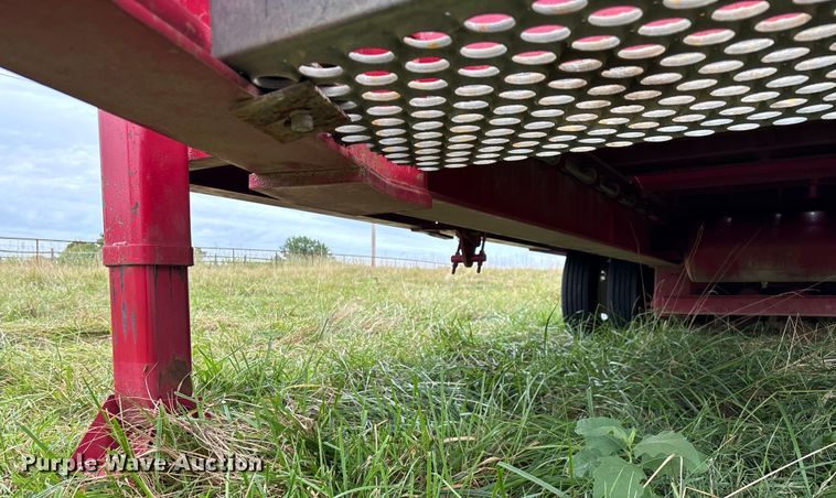 image for item EN5568 2022 Overbilt tilt deck equipment trailer