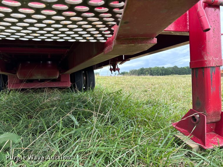 image for item EN5568 2022 Overbilt tilt deck equipment trailer