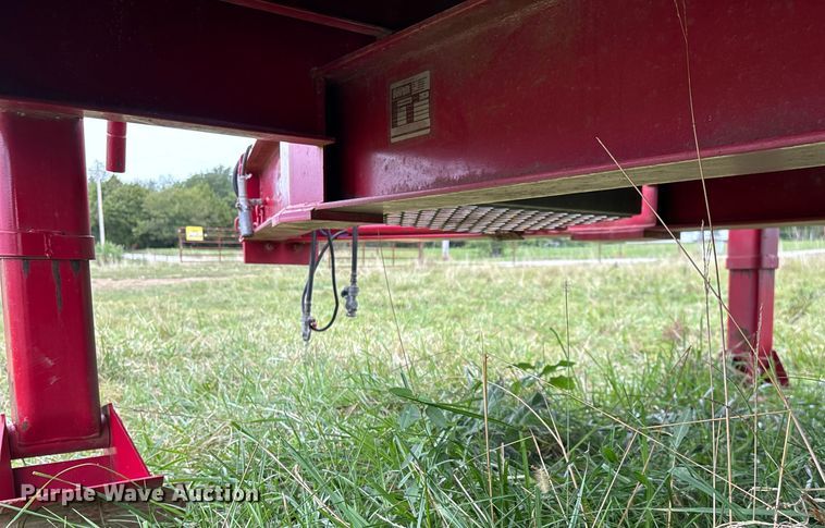 image for item EN5568 2022 Overbilt tilt deck equipment trailer