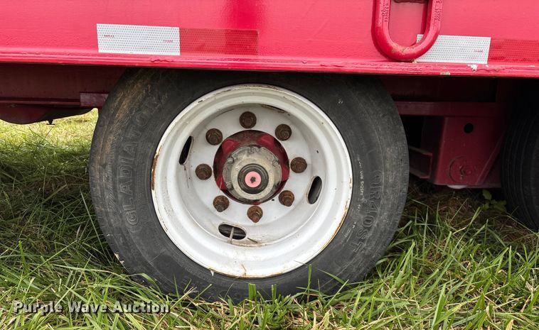 image for item EN5568 2022 Overbilt tilt deck equipment trailer