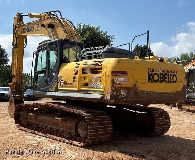 image for item EN5576 2015 Kobelco SK350LC-9E excavator