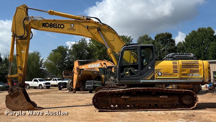 image for item EN5576 2015 Kobelco SK350LC-9E excavator