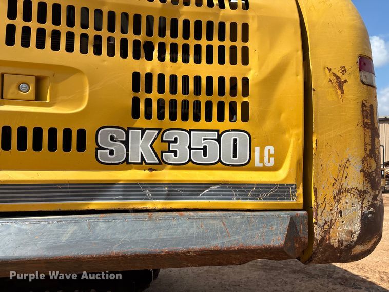image for item EN5576 2015 Kobelco SK350LC-9E excavator