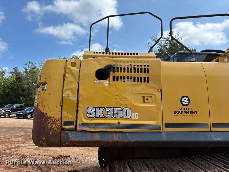 image for item EN5576 2015 Kobelco SK350LC-9E excavator