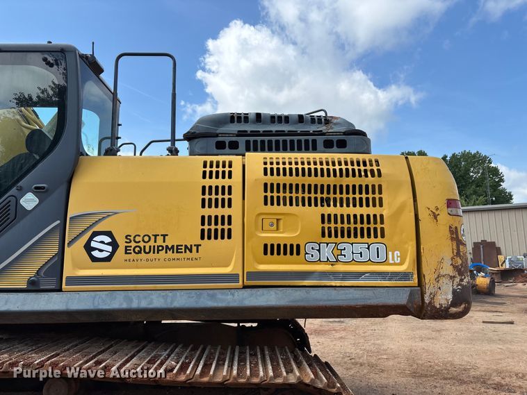 image for item EN5576 2015 Kobelco SK350LC-9E excavator