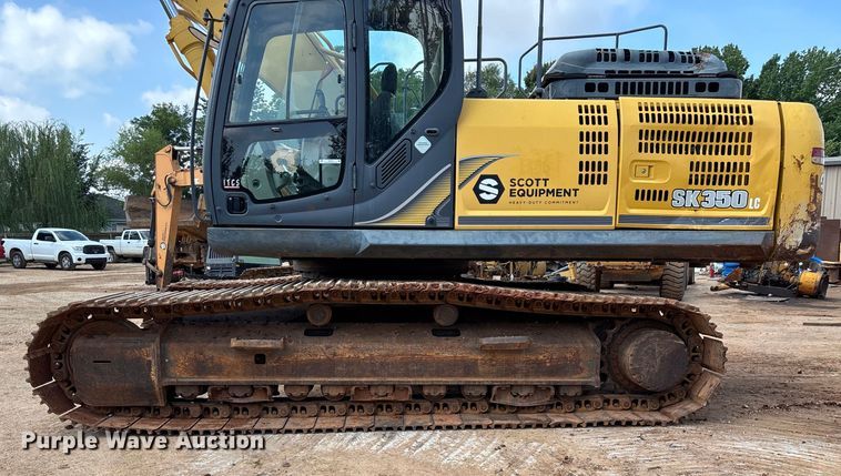 image for item EN5576 2015 Kobelco SK350LC-9E excavator