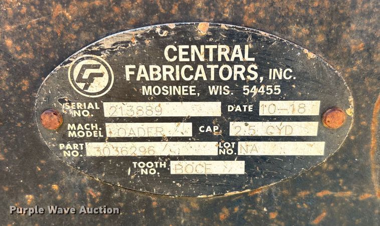 image for item EN5577 2018 Case 521G wheel loader