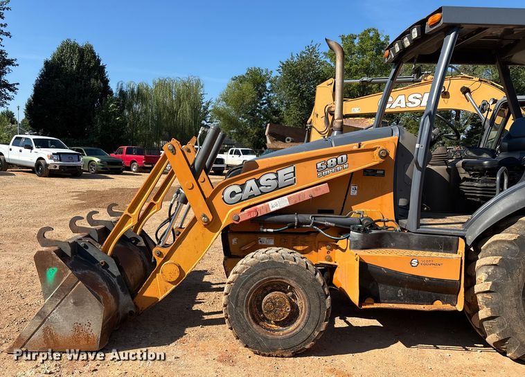 image for item EN5579 2014 Case 580 Super N backhoe