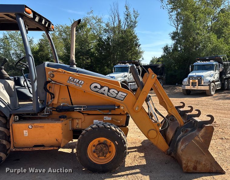 image for item EN5579 2014 Case 580 Super N backhoe