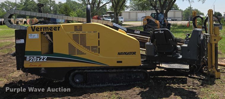 image for item EN8050 2013 Vermeer D20X22 Series II Navigator directional boring unit