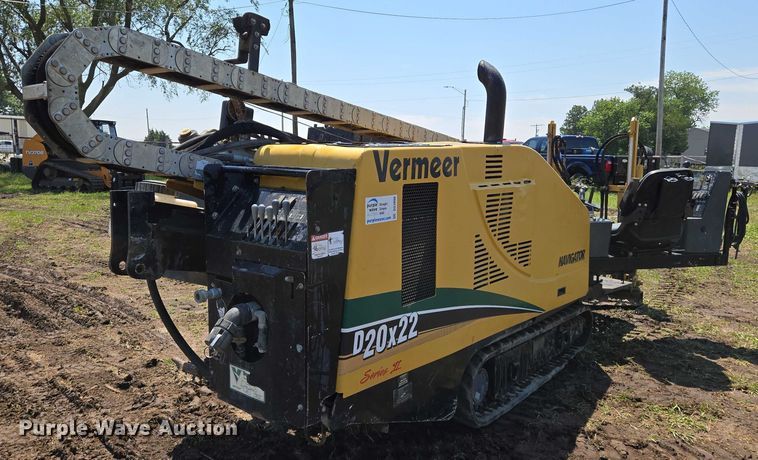 image for item EN8050 2013 Vermeer D20X22 Series II Navigator directional boring unit