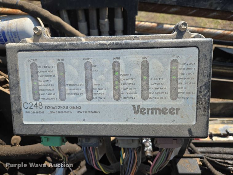 image for item EN8050 2013 Vermeer D20X22 Series II Navigator directional boring unit