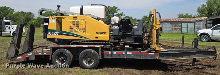 image for item EN8050 2013 Vermeer D20X22 Series II Navigator directional boring unit