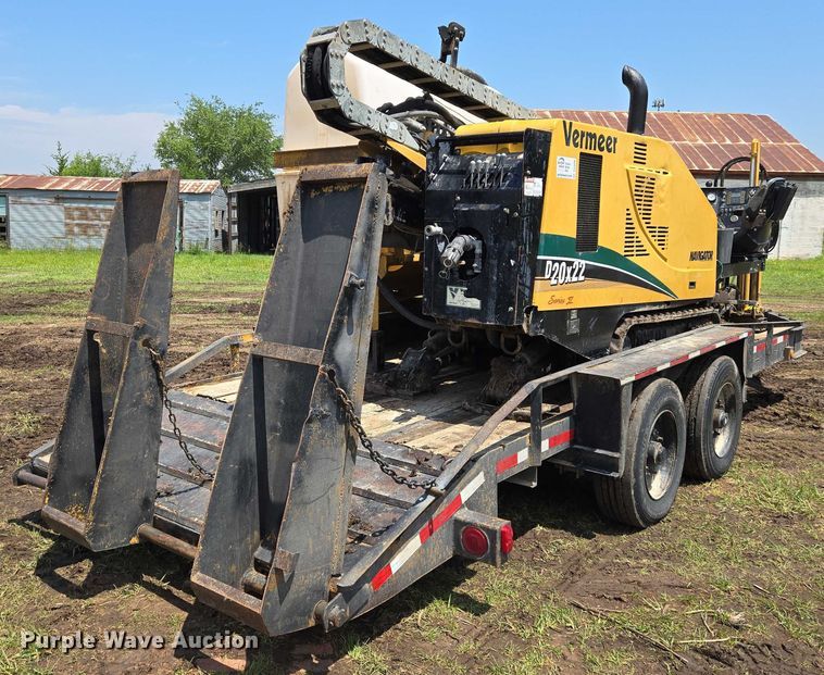 image for item EN8050 2013 Vermeer D20X22 Series II Navigator directional boring unit