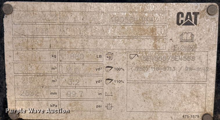 image for item EP0536 2013 Caterpillar 930K wheel loader