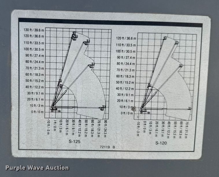 image for item EP0645 2012 Genie S-125 boom lift
